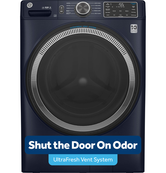 GE® ENERGY STAR® 4.8 cu. ft. Capacity Smart Front Load Washer with