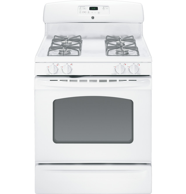 GE® 30 Stainless Steel Free Standing Natural Gas Range