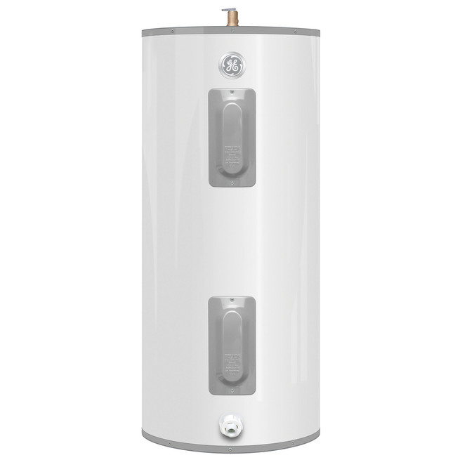 GE® 30 Gallon Gray Electric Water Heater-GE30S08BAM