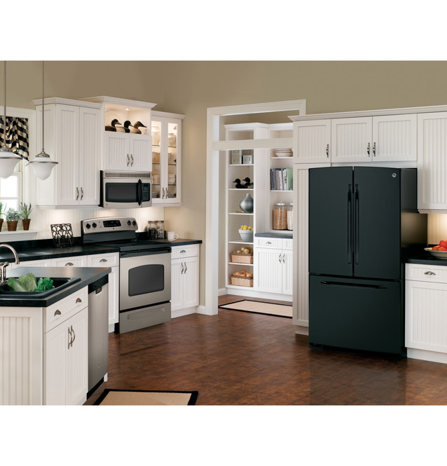 GE® ENERGY STAR® 22.0 Cu. Ft. FrenchDoor Refrigerator GFSF2HCYBB