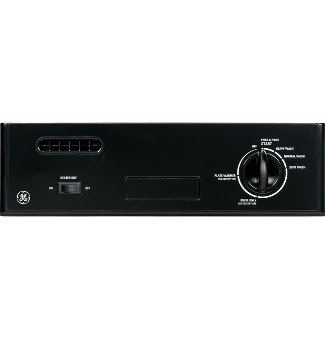 GE Spacemaker® 18" BuiltIn Dishwasher GSM1800FBB GE Appliances