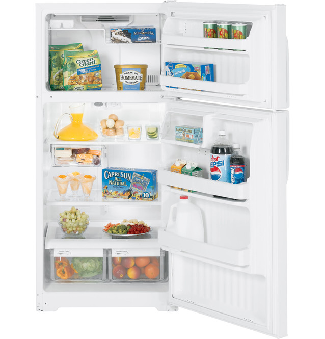 GE® ENERGY STAR® 16.5 Cu. Ft. Top-Freezer Refrigerator