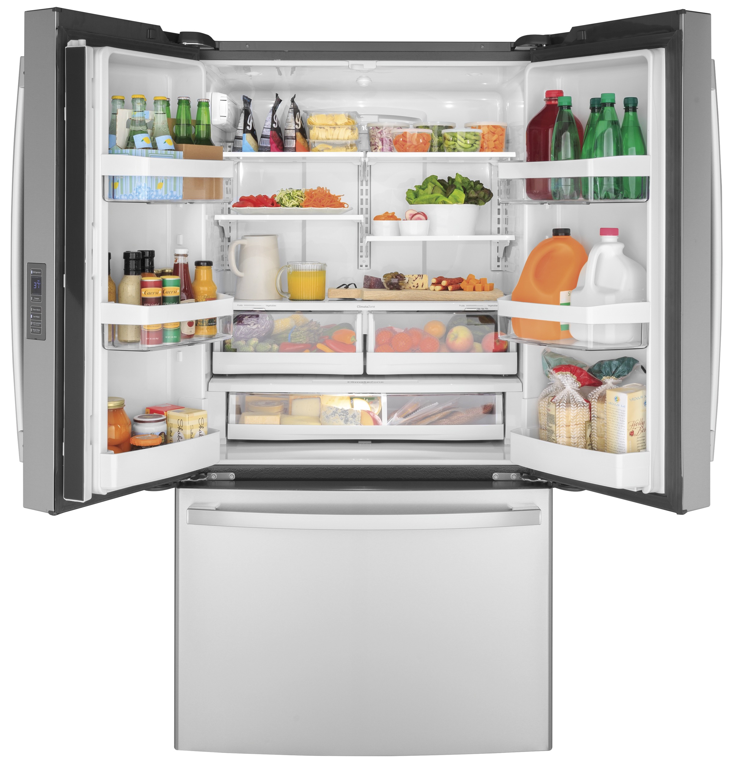 GE 36 Inch 36" Counter Depth French Door Refrigerator GWE23GYNFS | Fridge.com