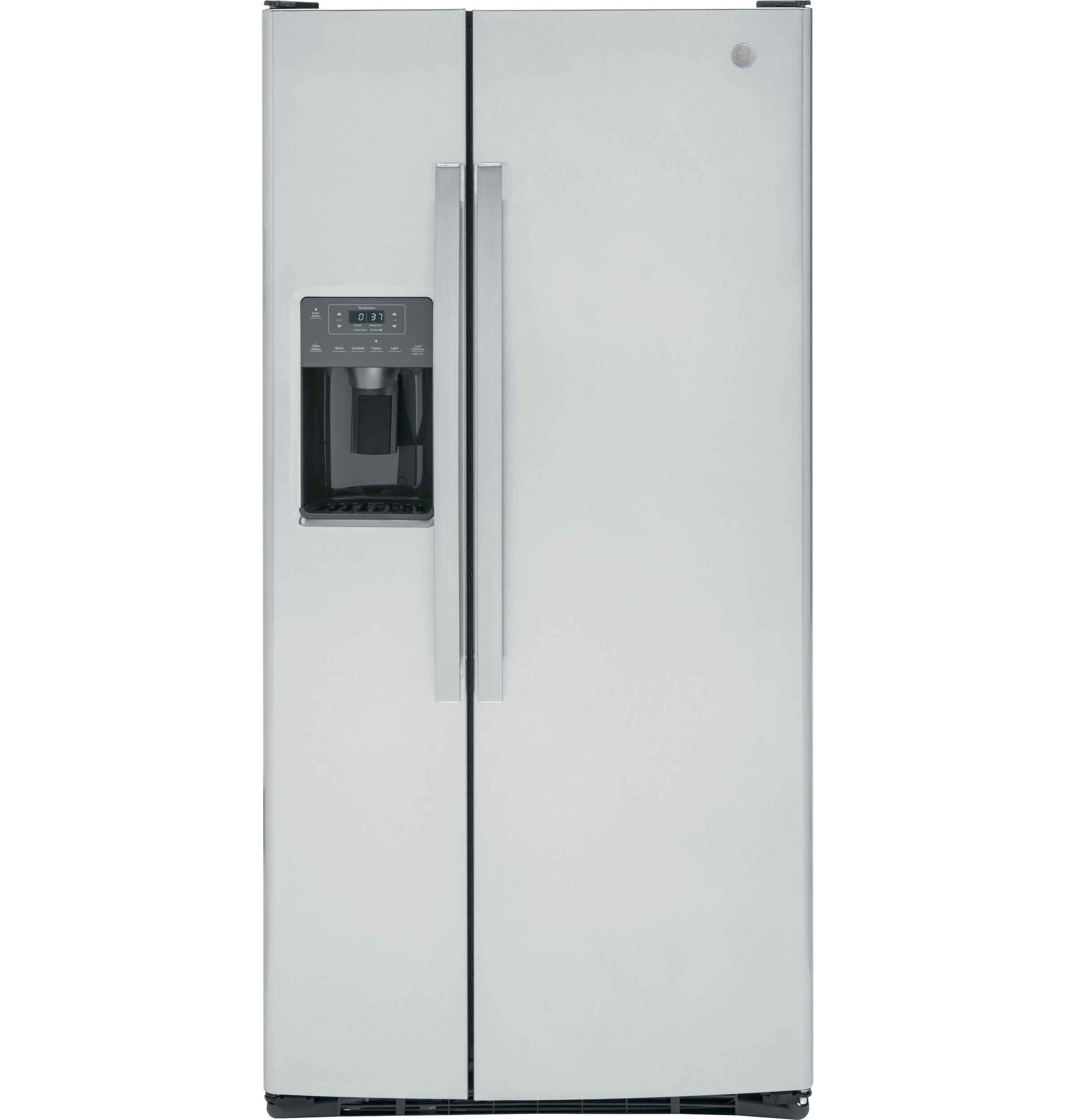 GE 33 Inch 33" Side-by-Side Refrigerator GSS23GYPFS | Fridge.com