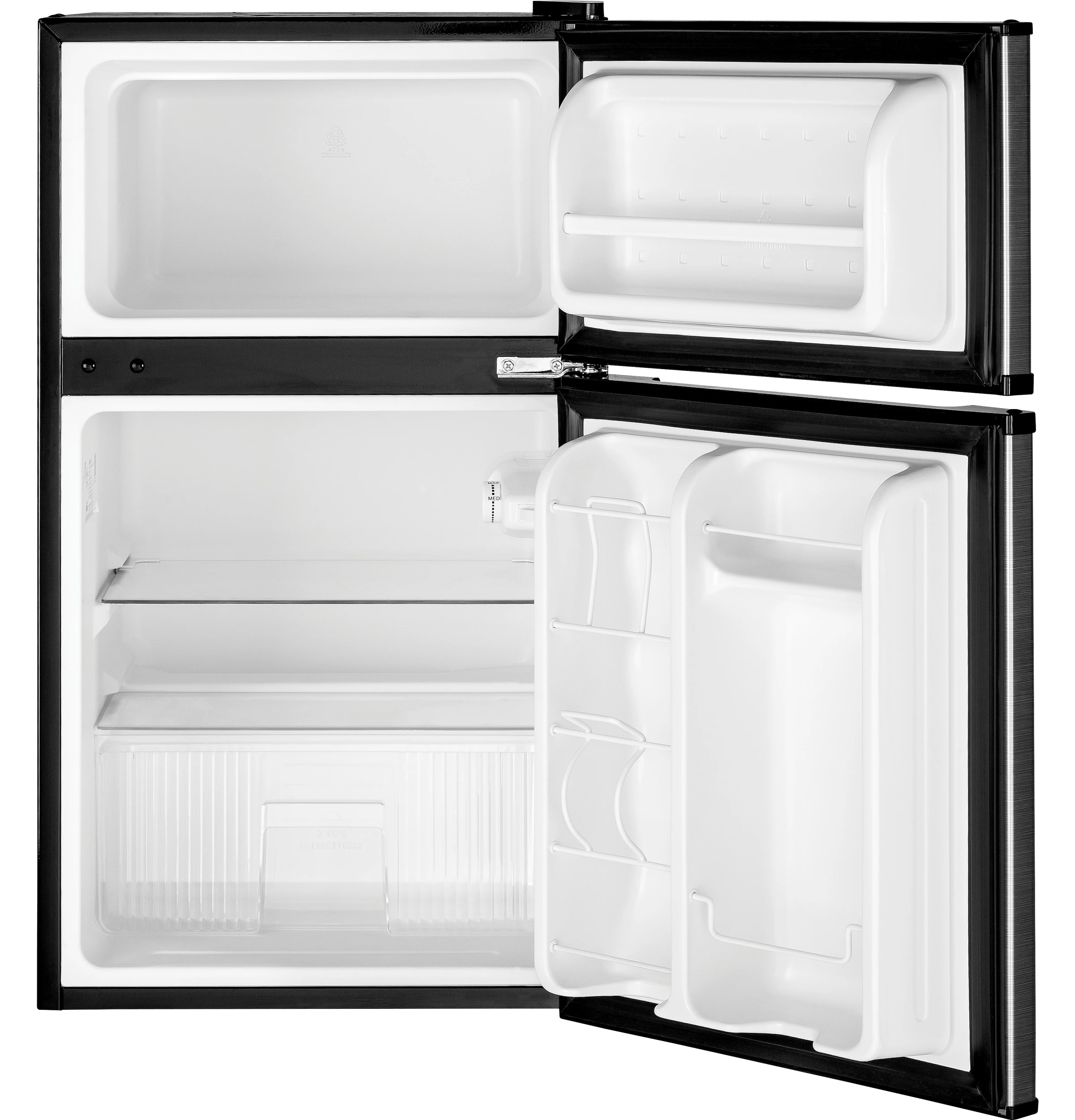 GE ENERGY STAR Double-Door Compact Refrigerator — FIN-0003283 | Fridge.com