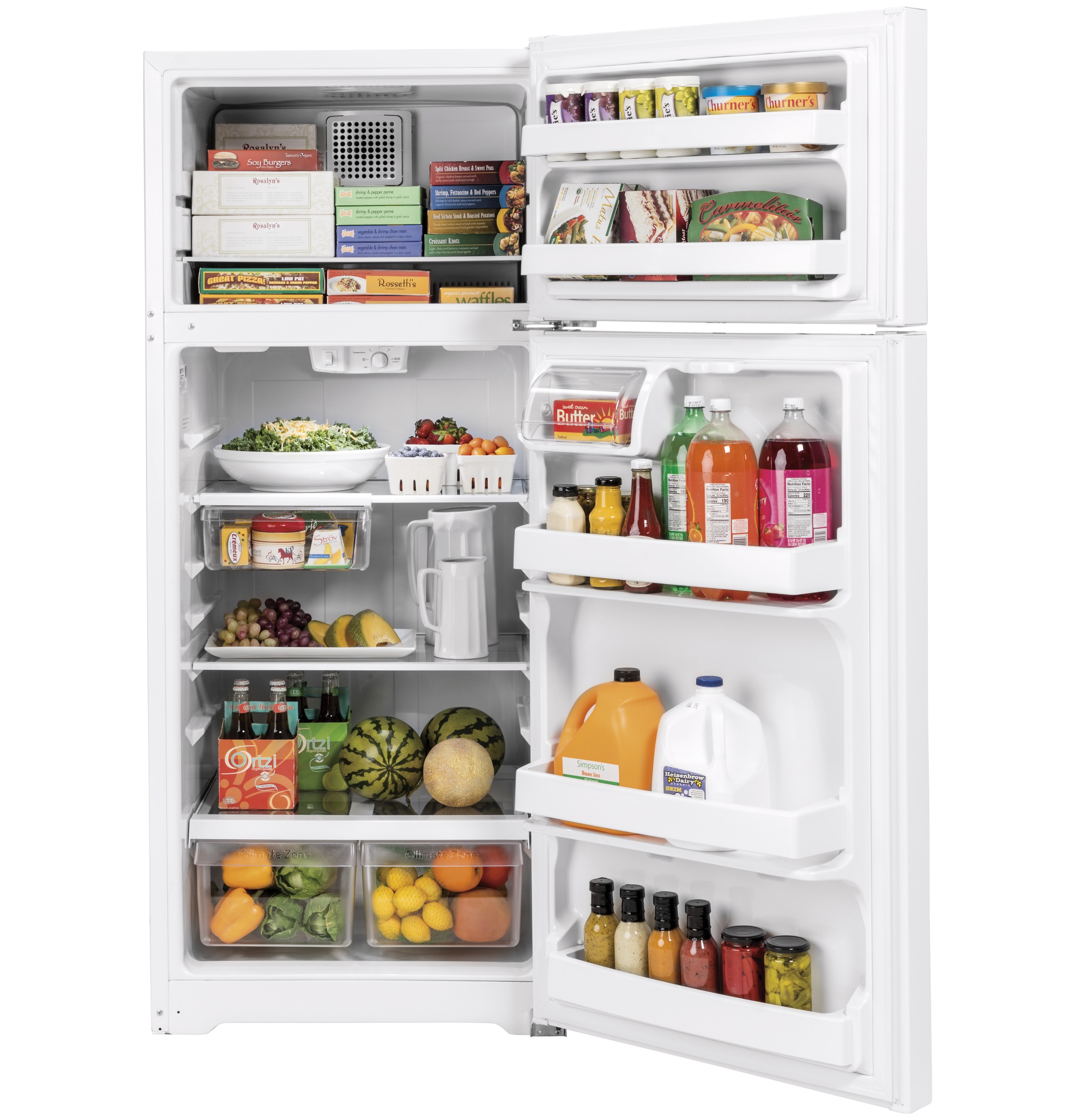 GE 17.5 Cu. Ft. Top-Freezer Refrigerator — FIN-0016078 | Fridge.com