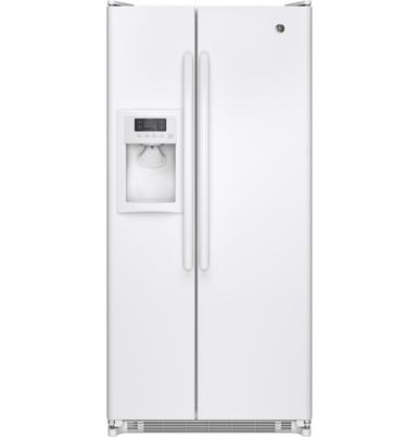 GE® 20.0 Cu. Ft. Side-By-Side Refrigerator - GSS20ETHWW - GE