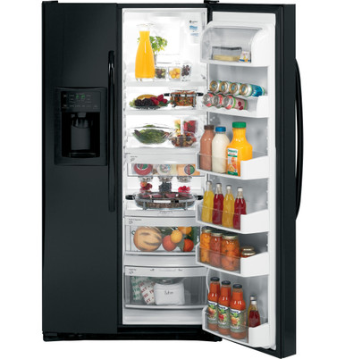 GE® ENERGY STAR® 25.4 Cu. Ft. Side-By-Side Refrigerator with