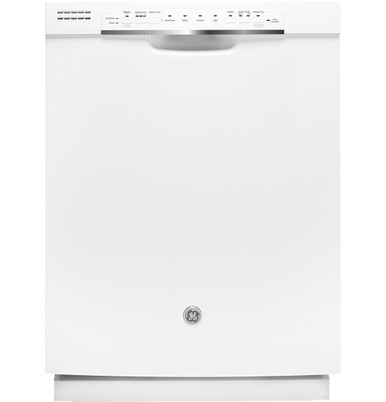 GDF570SGJWW GE GE® Stainless Steel Interior Dishwasher with Front