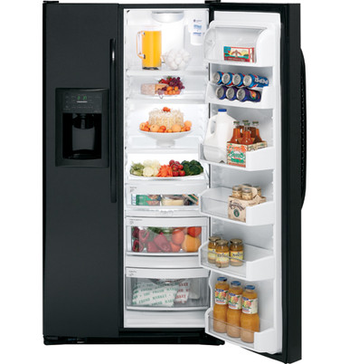 GE Adora™ 25.4 Cu. Ft. Side-By-Side Refrigerator - DSS25KGTBB - GE ...