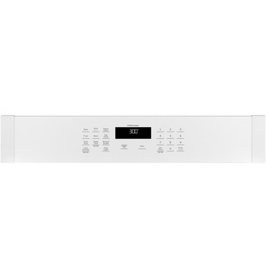 GE® 30" Smart Built-In Self-Clean Single Wall Oven in White size 28.625 H x 29.75 W x 26.75 D | JTS3000DNWW