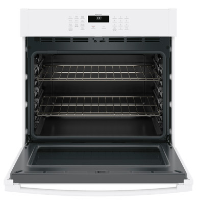 GE® 30" Smart Built-In Self-Clean Single Wall Oven in White size 28.625 H x 29.75 W x 26.75 D | JTS3000DNWW