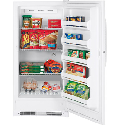 Frigidaire 13-cu Ft Frost-free Upright Freezer (White) In The Upright ...