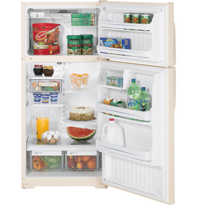 GE® 16.6 Cu. Ft. Top-Freezer Refrigerator - GTS17KBSCC - GE Appliances