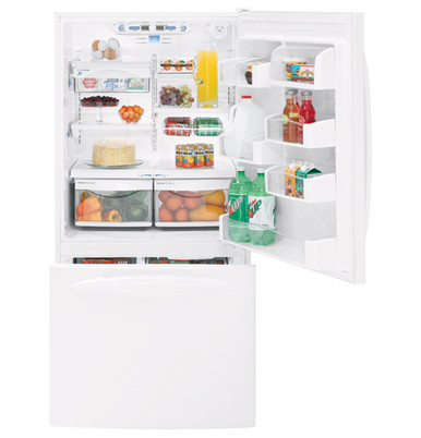 GE Profile™ ENERGY STAR® 22.2 Cu. Ft. Bottom-Freezer Refrigerator