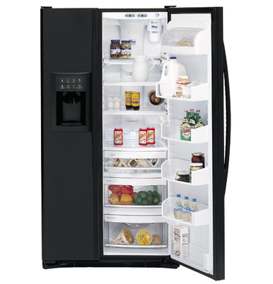 GE Profile Arctica CustomStyle™ Side-By-Side Refrigerator - PSC23MGNBB ...