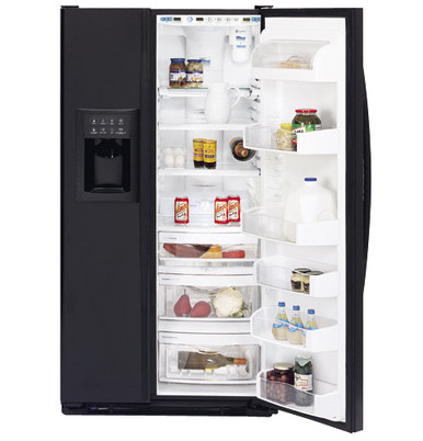 GE Profile Arctica CustomStyle™ Side-By-Side Refrigerator - PSC23NGNBB ...