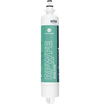 GE® RPWFE™ REFRIGERATOR WATER FILTER in White size 9.75 H x 1.625 W x 1.625 D | RPWFE | Fridge.com