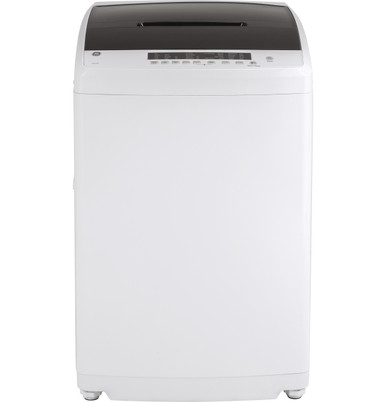 GE GNW128SSMWW GE® Space-Saving 2.8 cu. ft. Capacity Stationary Washer with Stainless Steel Basket - GNW128SSMWW