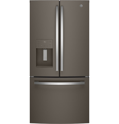 GE 23.7-cu ft French Door Refrigerator with Ice Maker (Stainless