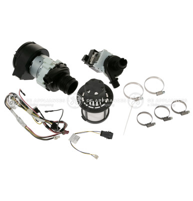 Dishwasher P2B Wash Pump / Drain Pump / Harness Kit - WD49X23782