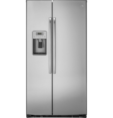 PZS22MYKFS by GE Appliances - GE Profile™ Series 21.9 Cu. Ft. Counter-Depth Side-By-Side  Refrigerator