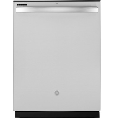 GE GDT605PSMSS GE® ENERGY STAR® Top Control with Plastic Interior Dishwasher with Sanitize Cycle & Dry Boost - GDT605PSMSS