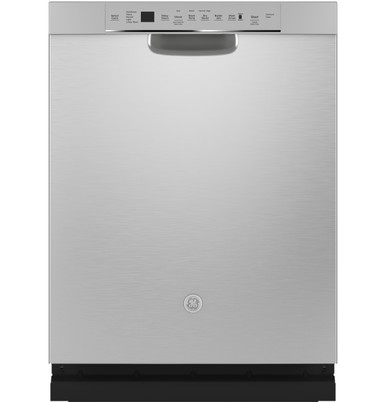 GE Dishwasher with Front Controls Stainless Steel