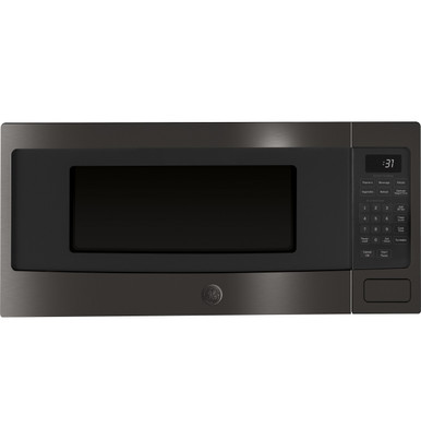 GE PEM31BMTS 1.1 cu. ft. Countertop Microwave Oven with Sensor