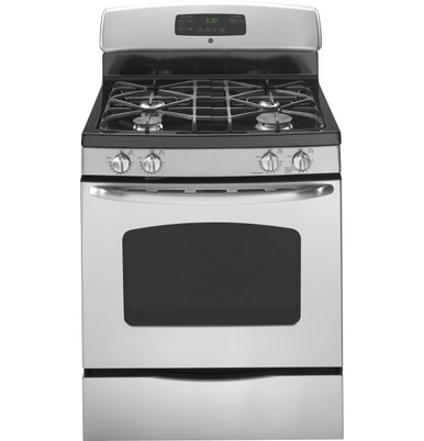 GE® 30 Stainless Steel Free Standing Natural Gas Range