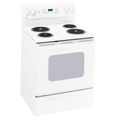 GE 30-in 4 Elements 5-cu ft Freestanding Electric Range (Stainless