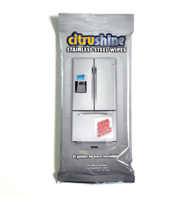 Citrushine Stainless Steel Wipes - 15 count - WX10X10007 - GE Appliances