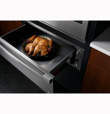 GE Profile™ 27" Warming Drawer in Stainless Steel size 10.5 H x 26.75 W x 23.25 D | PKW7000SPSS