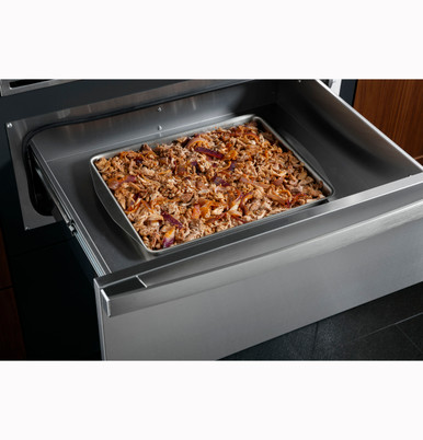 GE Profile™ 27" Warming Drawer in Stainless Steel size 10.5 H x 26.75 W x 23.25 D | PKW7000SPSS