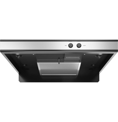 RV Stove Range Hood Vent 22 Black Low Profile 12V Charcoal Filter