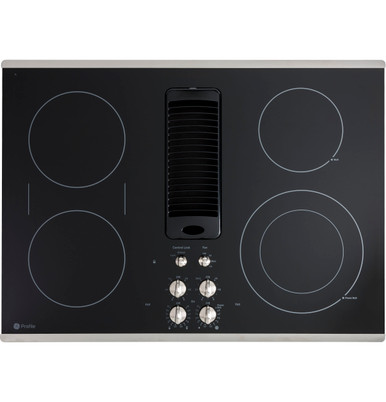 GE Profile™ 30 Downdraft Electric Cooktop - PP9830SJSS - GE Appliances