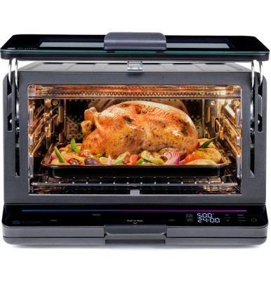 GE Profile™ UltraFast Smart Air Fry Oven in Black size 11.5 H x 17.3 W x 19.60 D | P9OIAAS6TBB