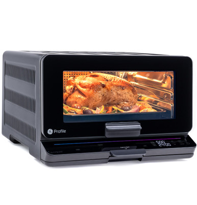 GE Profile™ UltraFast Smart Air Fry Oven in Black size 11.5 H x 17.3 W x 19.60 D | P9OIAAS6TBB