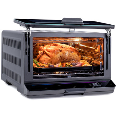 GE Profile™ UltraFast Smart Air Fry Oven in Black size 11.5 H x 17.3 W x 19.60 D | P9OIAAS6TBB