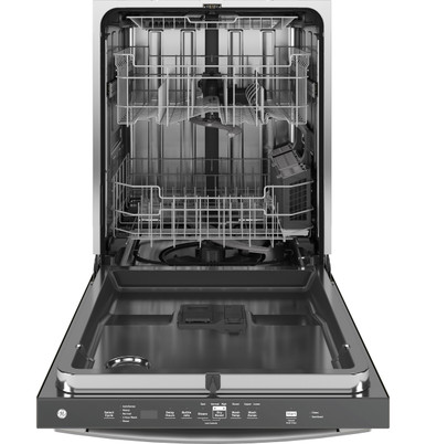 GE® ENERGY STAR® Top Control with Stainless Steel Interior Dishwasher with Sanitize Cycle size 34 H x 23.75 W x 24 D | GDT670SYVFS | Nylon