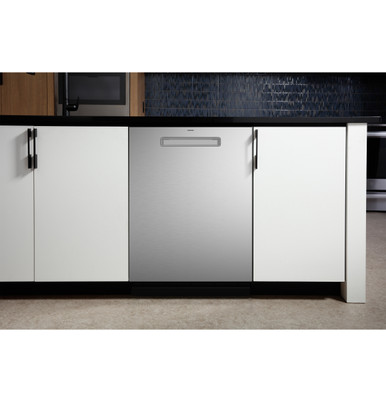 GE Profile™ ENERGY STAR® Fingerprint Resistant Top Control Stainless Interior Dishwasher with Microban™ Antimicrobial Technology | PDP715SYVFS