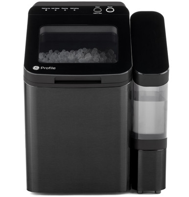 GE Profile Opal 1.0 Nugget Ice Maker With Side Tank Black