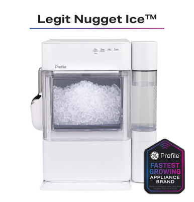 GE Profile™ Opal™ 2.0 Ultra Nugget Ice Maker with Side Tank and Scale Inhibiting Filter|^|XPIO13SWOW
