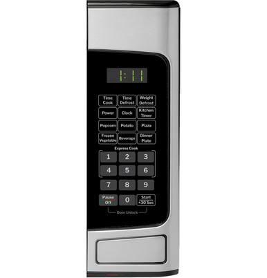 GE® 1.1 Cu. Ft. Capacity Countertop Microwave Oven in Stainless Steel size 12 H x 20.3125 W x 15.625 D | GCST11N1WSS