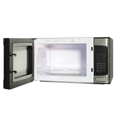 GE® 1.1 Cu. Ft. Capacity Countertop Microwave Oven in Stainless Steel size 12 H x 20.3125 W x 15.625 D | GCST11N1WSS