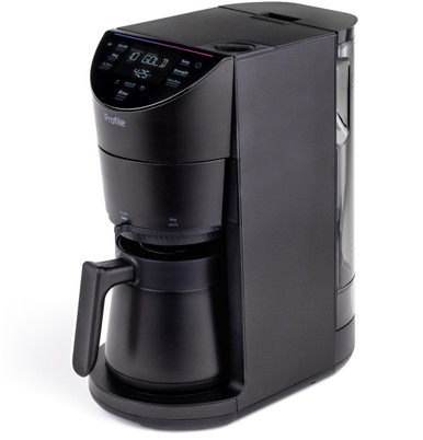 GE Profile™ Smart Grind and Brew Coffee Maker with Podless Single Serve in Carbon Black size 16.4 H x 7.5 W x 12.30 D | P7CGAAS6TBB