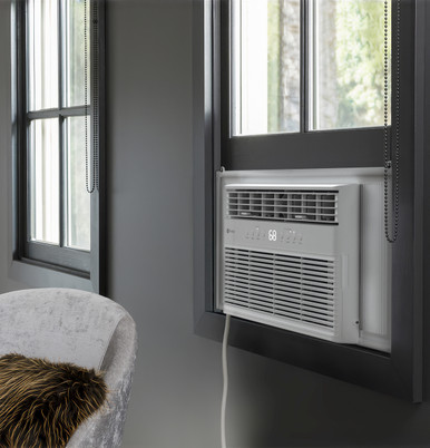 GE Profile™ 14,000 BTU Inverter Smart Ultra Window Air Conditioner for Medium Rooms up to 700 sq. ft. in White | PWJV14WWF