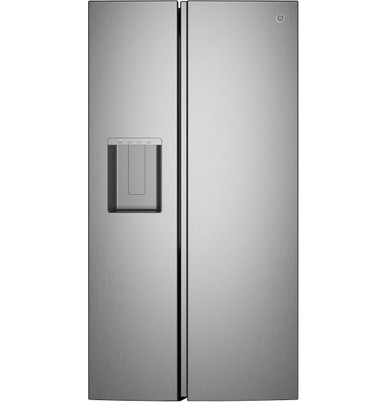 EAGET 480Gb x 20枚セット GE® 27.7 Cu. Ft. Side-By-Side Refrigerator with LED Light Walls