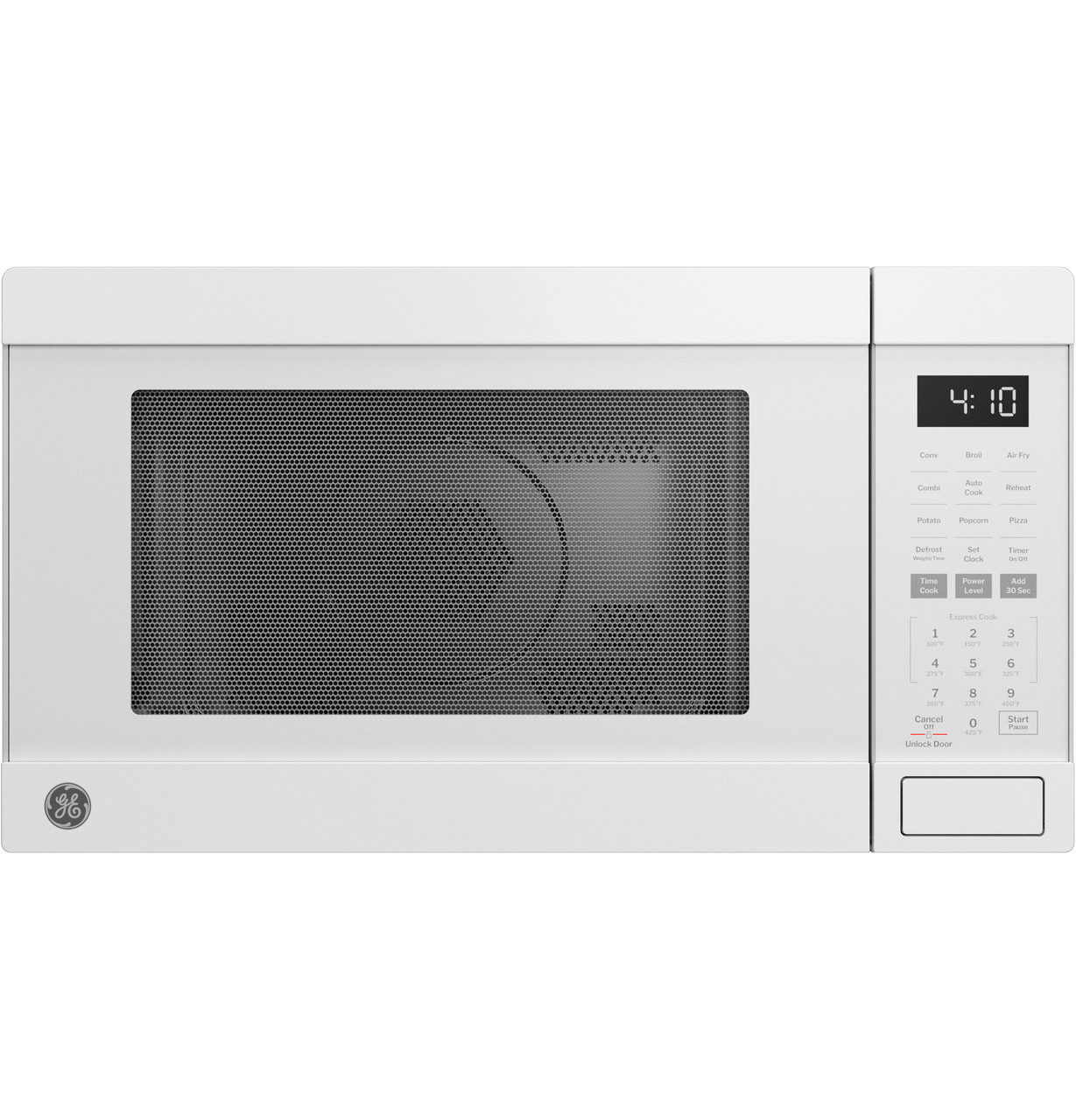 GE® 1.0 Cu. Ft. Capacity Countertop Convection Microwave Oven with Air Fry in White size 11.875 H x 20.6 W x 16.60 D | GCST10A1WWW | Stainless Steel