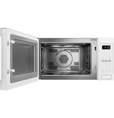 GE® 1.0 Cu. Ft. Capacity Countertop Convection Microwave Oven with Air Fry in White size 11.875 H x 20.6 W x 16.60 D | GCST10A1WWW | Stainless Steel